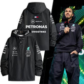 バイカースタイル カッコいい F1 メンズ 防風 防寒 レーシングジャケット