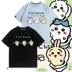 可愛いキャラ ゆるかわ トップス リラックス タイム ユニセックス 半袖Tシャツ