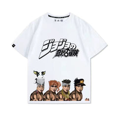 スタンド使い イラスト トップス リカルド・ミロス ユニセックス 半袖 Tシャツ