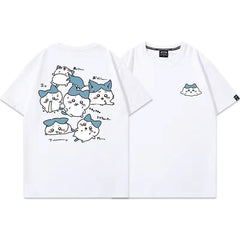 可愛いキャラ ゆるかわ トップス ハチの日常 ユニセックス 半袖Tシャツ