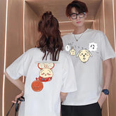 可愛いキャラ ゆるかわ トップス スラムダンク ユニセックス 半袖Tシャツ