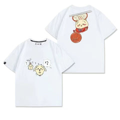 可愛いキャラ ゆるかわ トップス スラムダンク ユニセックス 半袖Tシャツ