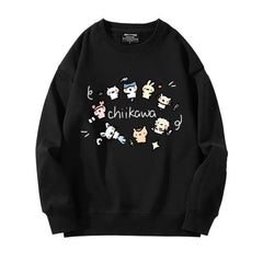 可愛いキャラ ゆるかわ トップス 家族写真 ユニセックス 長袖 スウェット