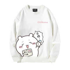 可愛いキャラ ゆるかわ トップス やっと合格 ユニセックス 長袖 スウェット