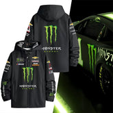 バイカースタイル アウター 個性派 スポーツマインド メンズ 防風 防寒 レーシングジャケット