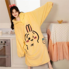 可愛いキャラ ゆるかわ パジャマ おうち時間 暖かい 防寒 レディース ルームウェア