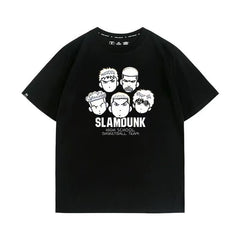 キャラクター トップス バスケチーム ユニセックス 半袖Tシャツ