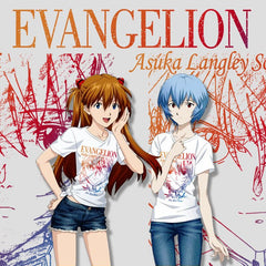 キャラクター トップス EVA パイロット達 ユニセックス 半袖Tシャツ