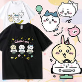 可愛いキャラ ゆるかわ トップス 誕生日 ユニセックス 半袖Tシャツ