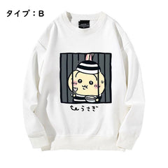 可愛いキャラ ゆるかわ トップス 監獄 鉄格子 ユニセックス スウェット