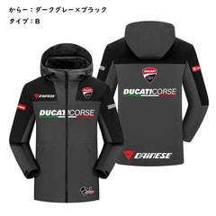 バイカースタイル アウター シンプルモード メンズ 防風 防寒 レーシングジャケット