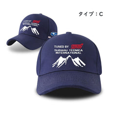 バイカースタイル 帽子 STI デザイン ユニセックス キャップ