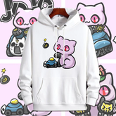 スタンド使い イラスト トップス Killer Queen ユニセックス フード付き パーカー その3