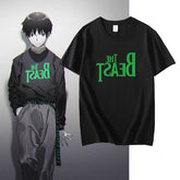 キャラクター トップス THE BEAST ユニセックス 半袖Tシャツ