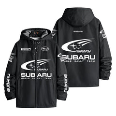 バイカースタイル アウター ラリー仕様デザイン メンズ 防風 防寒 レーシングジャケット