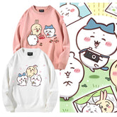 可愛いキャラ ゆるかわ トップス 嬉しい時間 ユニセックス 長袖 スウェット