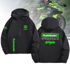 バイカースタイル モータースポーツ メンズ 防風 防寒 レーシングジャケット