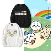 可愛いキャラ ゆるかわ トップス いい仲間 ユニセックス 長袖 スウェット