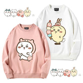 可愛いキャラ ゆるかわ トップス 遠足 ユニセックス 長袖 スウェット