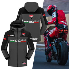 バイカースタイル アウター シンプルモード メンズ 防風 防寒 レーシングジャケット