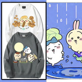 可愛いキャラ ゆるかわ トップス 作り手 ユニセックス 長袖 スウェット