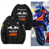 バイカースタイル トップス RED BULL KTM デザイン ユニセックス 長袖 スウェット