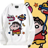 キャラクター トップス 怪獣 ユニセックス 長袖 スウェット