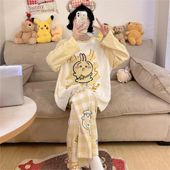 可愛いキャラ ゆるかわ アニメキャラ レディース セットアップ