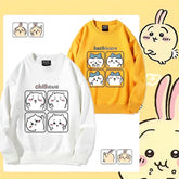 可愛いキャラ ゆるかわ トップス ポーズを取る ユニセックス 長袖 スウェット