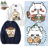 可愛いキャラ ゆるかわ トップス クリスマス ユニセックス 長袖 スウェット