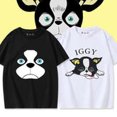 スタンド使い イラスト トップス IGGY ユニセックス 半袖Tシャツ