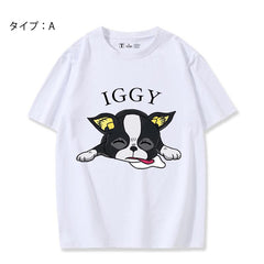 スタンド使い イラスト トップス IGGY ユニセックス 半袖Tシャツ