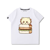 可愛いキャラ ゆるかわ トップス アフタヌーンティー ユニセックス 半袖Tシャツ