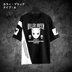 スタンド使い イラスト トップス スタンドパワー ユニセックス 半袖Tシャツ