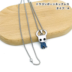 キャラクター Hollow Knight風 雑貨 メタルキーホルダー キーリング ネックレス 多タイプ展開 ユニセックス