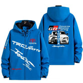 バイカースタイル スポーツカー系デザイン メンズ 防風 防寒 レーシングジャケット