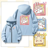 可愛いキャラ ゆるかわ ジャケット 生まれる ユニセックス プリント カジュアル アウター