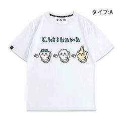 可愛いキャラ ゆるかわ トップス リラックス タイム ユニセックス 半袖Tシャツ