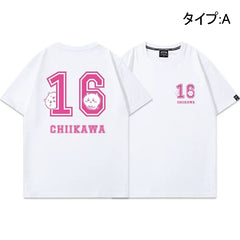 可愛いキャラ ゆるかわ トップス 数字遊び ユニセックス 半袖Tシャツ