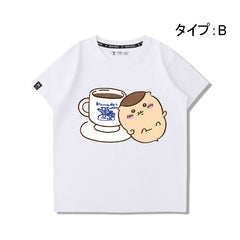 可愛いキャラ ゆるかわ トップス アフタヌーンティー ユニセックス 半袖Tシャツ