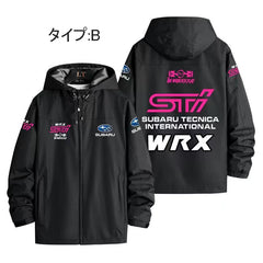 バイカースタイル アウター 機能レーシング風 メンズ 防風 防寒 レーシングジャケット