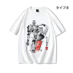 スタンド使い イラスト トップス STANDPOWER ユニセックス 半袖 Tシャツ