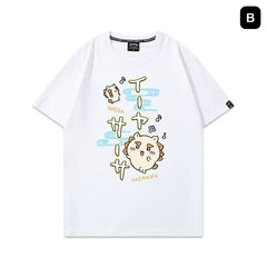 可愛いキャラ ゆるかわ トップス おいシーサー ユニセックス 半袖Tシャツ