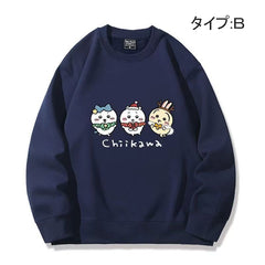 可愛いキャラ ゆるかわ トップス MERRY CHRISTMAS ユニセックス 長袖 スウェット