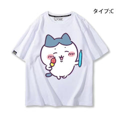 可愛いキャラ ゆるかわ トップス お菓子 ユニセックス 半袖Tシャツ
