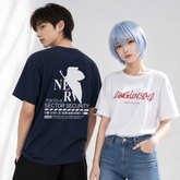 キャラクター トップス NERV ユニセックス 半袖Tシャツ