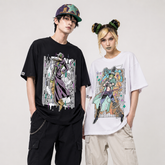 スタンド使い イラスト トップス スタンド展開デザイン ユニセックス 半袖 Tシャツ その2