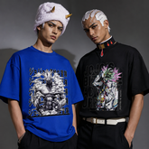 スタンド使い イラスト トップス プッチ兄弟 ユニセック半袖Tシャツ