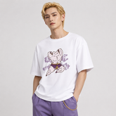 スタンド使い イラスト トップス 筋トレ兄貴 Killer Queen ユニセックス 半袖 Tシャツ