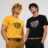 スタンド使い イラスト トップス 人類の進化はジョジョ ユニセックス 半袖Tシャツ